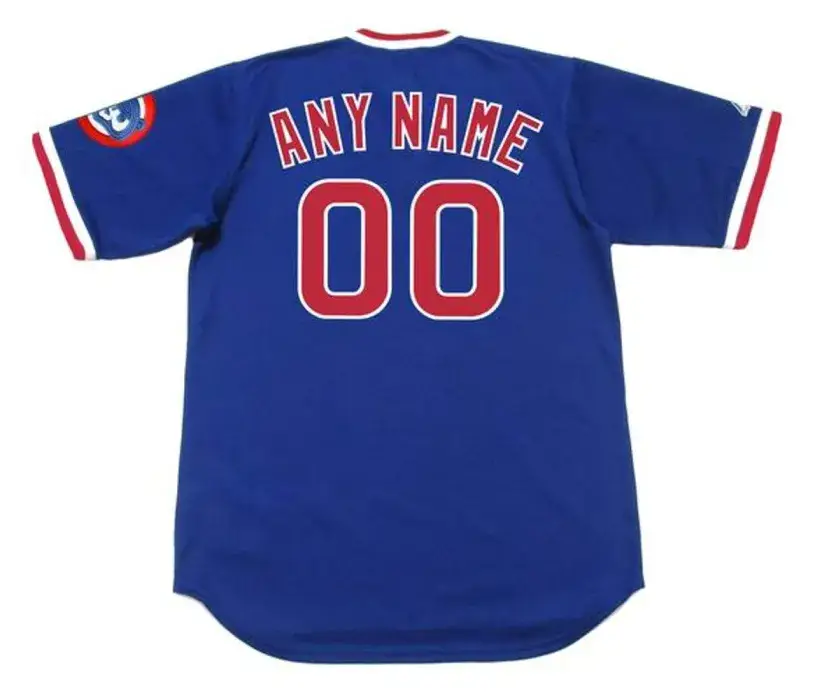CHICAGO CUBS 1980’s Majestic Throwback Away Jersey Customized with “Any Name & Number(s)” 
