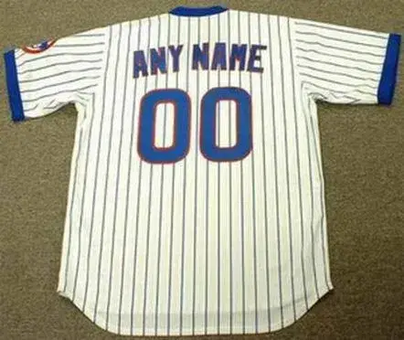 CHICAGO CUBS 1984 Majestic Cooperstown Throwback Home Jersey Customized with “Any Name & Number(s)” 