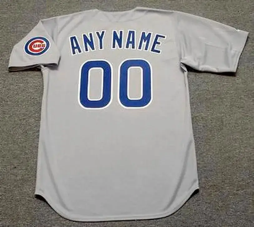 CHICAGO CUBS 1990’s Majestic Cooperstown Away Jersey Customized “Any Name & Number(s)” 