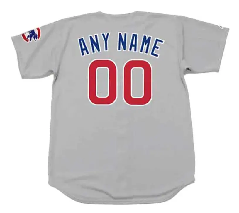 CHICAGO CUBS 2000’s Majestic Away Baseball Jersey Customized “Any Name & Number(s)” 