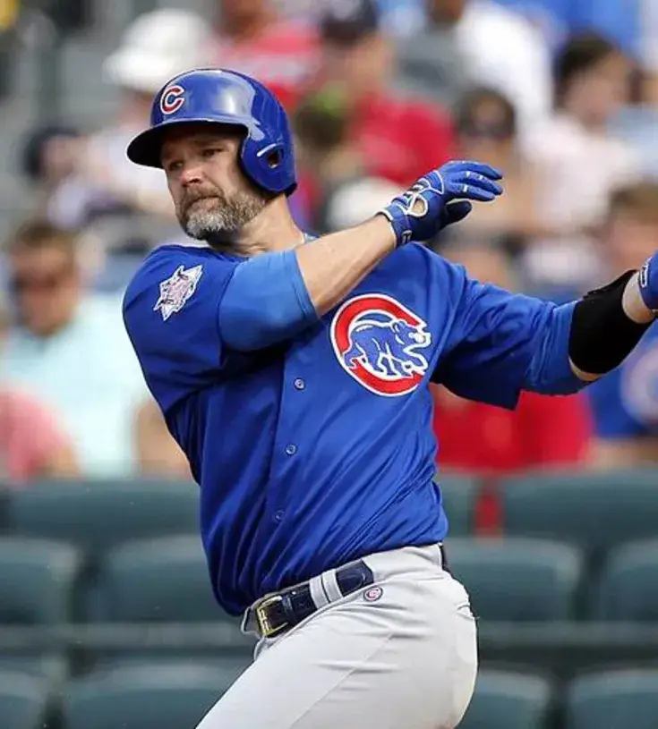 DAVID ROSS Chicago Cubs 2016 Majestic Alternate Baseball Jersey 