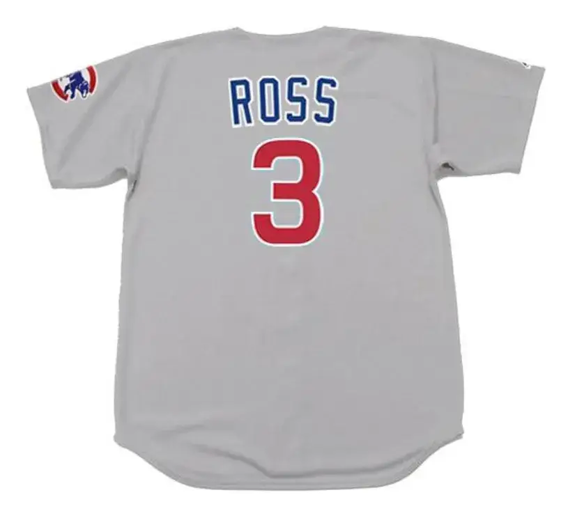 DAVID ROSS Chicago Cubs 2016 Majestic Away Baseball Jersey 