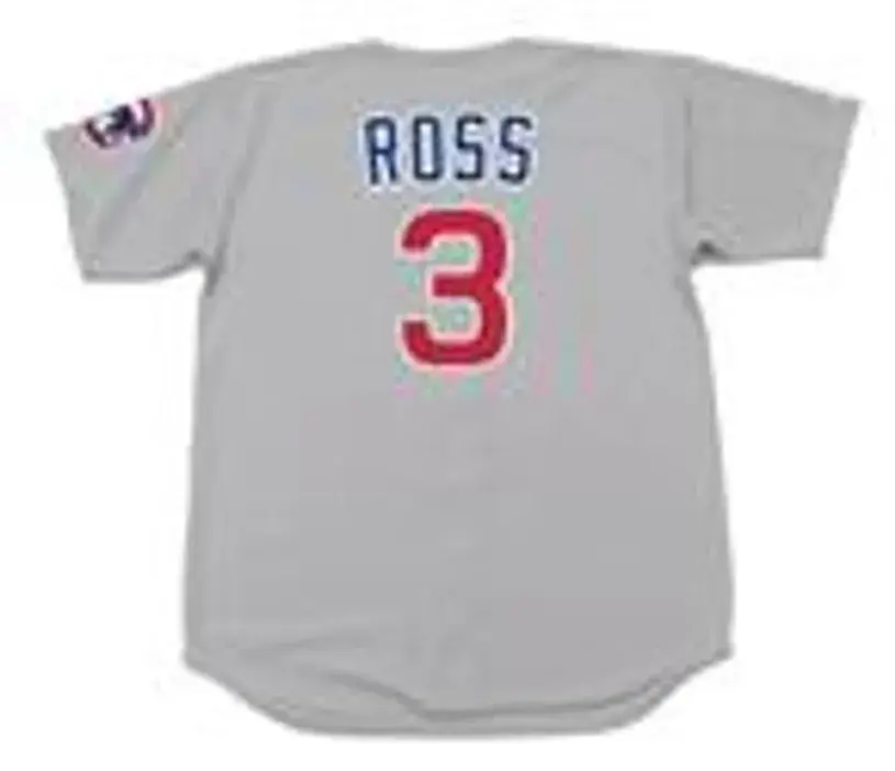 DAVID ROSS Chicago Cubs 2016 Majestic Away Baseball Jersey 
