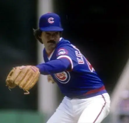 DENNIS ECKERSLEY Chicago Cubs 1986 Majestic Cooperstown Throwback Baseball Jersey 