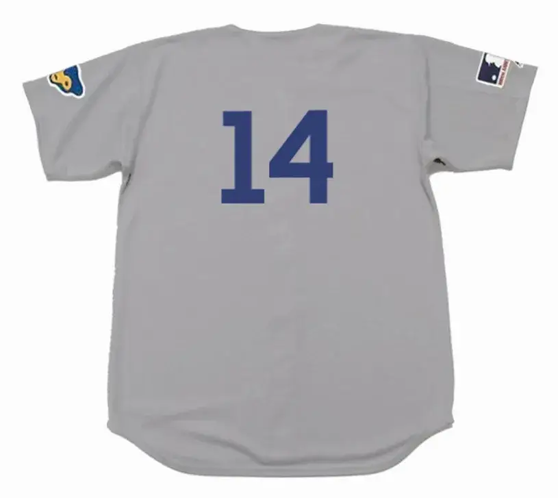 ERNIE BANKS Chicago Cubs 1969 Away Majestic Throwback Baseball Jersey