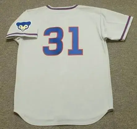 FERGUSON JENKINS Chicago Cubs 1968 Majestic Cooperstown Throwback Away Jersey 