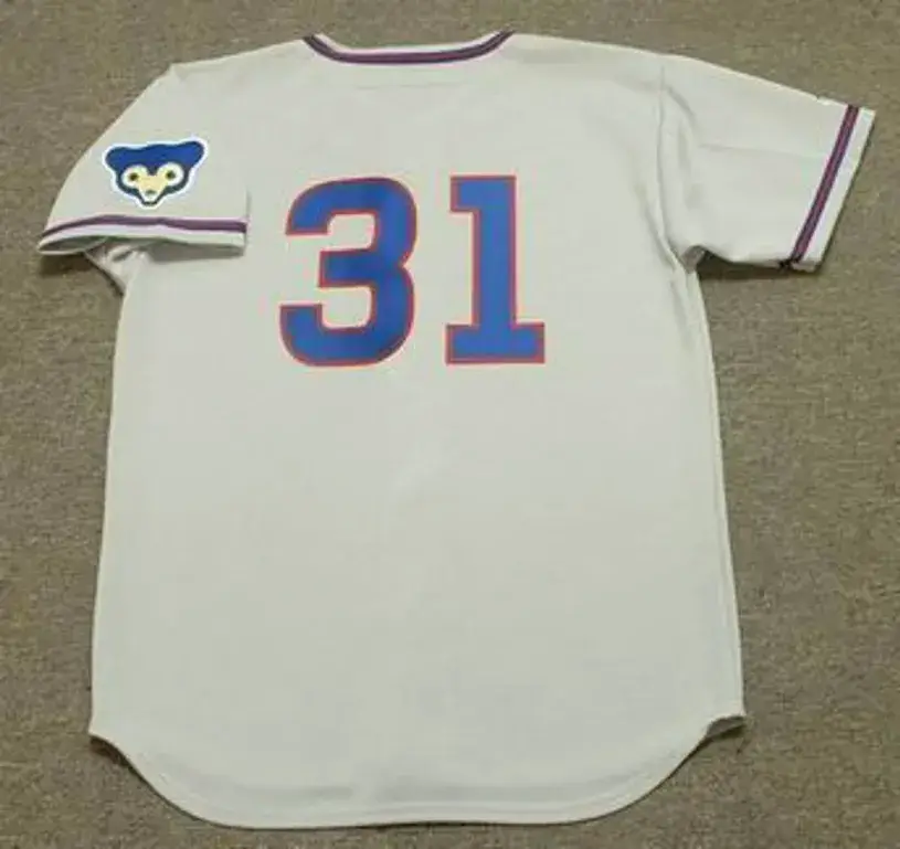 FERGUSON JENKINS Chicago Cubs 1968 Majestic Cooperstown Throwback Away Jersey 
