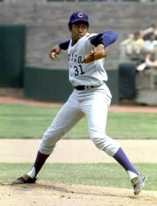 FERGUSON JENKINS Chicago Cubs 1969 Away Majestic Throwback Baseball Jersey 