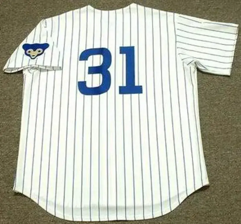 FERGUSON JENKINS Chicago Cubs 1969 Majestic Cooperstown Throwback Home Baseball Jersey 