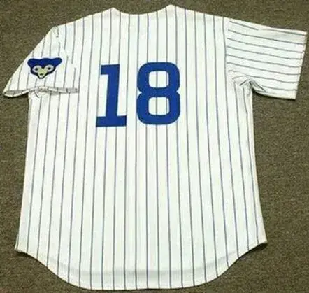 GLENN BECKERT Chicago Cubs 1969 Majestic Cooperstown Home Baseball Jersey 