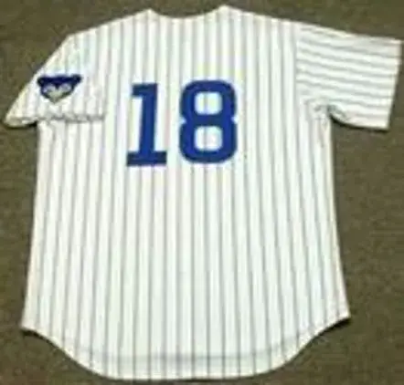 GLENN BECKERT Chicago Cubs 1969 Majestic Cooperstown Home Baseball Jersey 