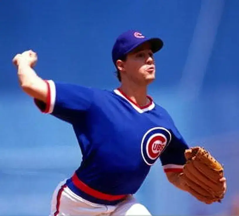 GREG MADDUX Chicago Cubs 1988 Majestic Cooperstown Throwback Baseball Jersey 