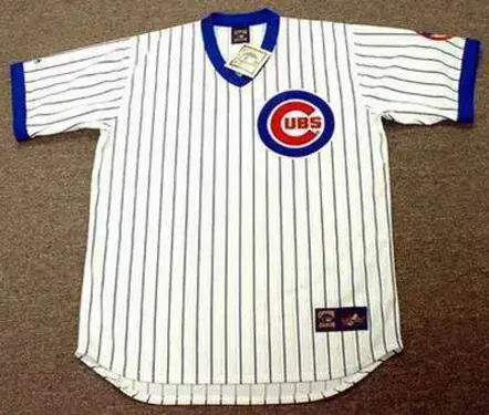 GREG MADDUX Chicago Cubs 1988 Majestic Cooperstown Throwback Home Jersey
