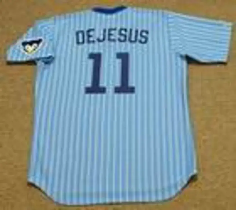 IVAN DEJESUS Chicago Cubs 1978 Majestic Cooperstown Throwback Baseball Jersey 