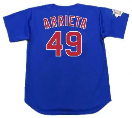 JAKE ARRIETA Chicago Cubs 2016 Majestic Alternate Baseball Jersey 