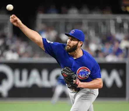 JAKE ARRIETA Chicago Cubs 2016 Majestic Alternate Baseball Jersey 