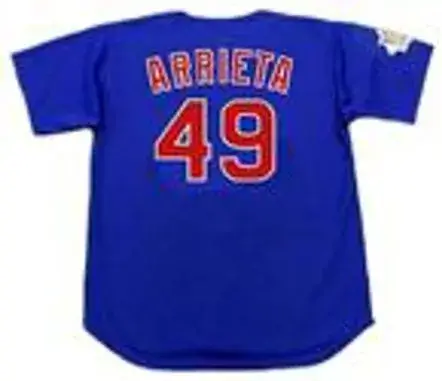 JAKE ARRIETA Chicago Cubs 2016 Majestic Alternate Baseball Jersey 
