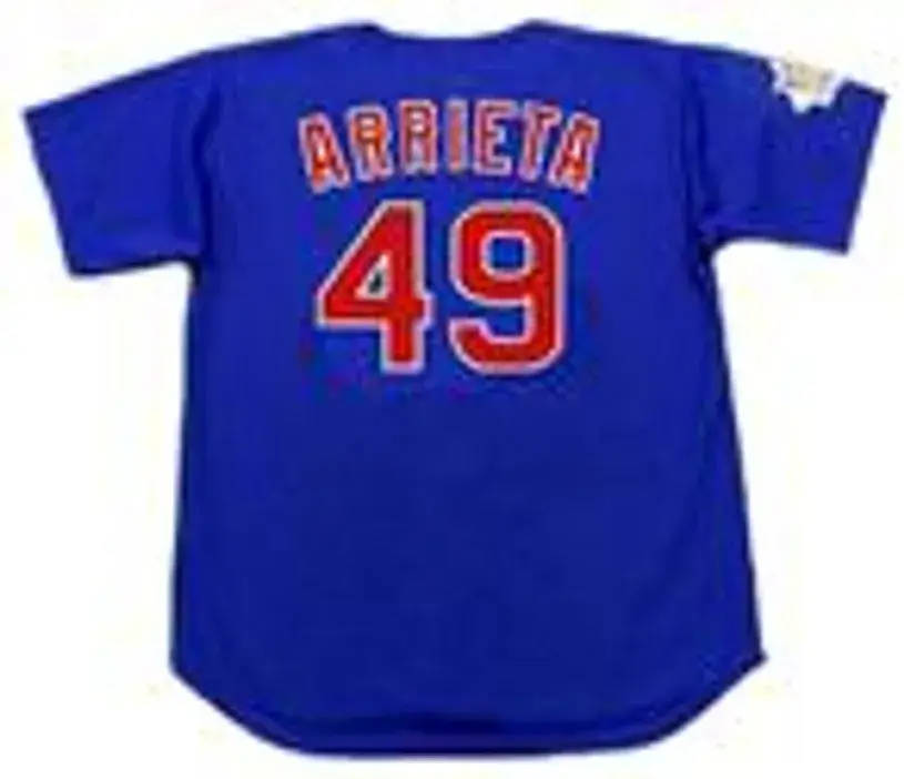 JAKE ARRIETA Chicago Cubs 2016 Majestic Alternate Baseball Jersey 