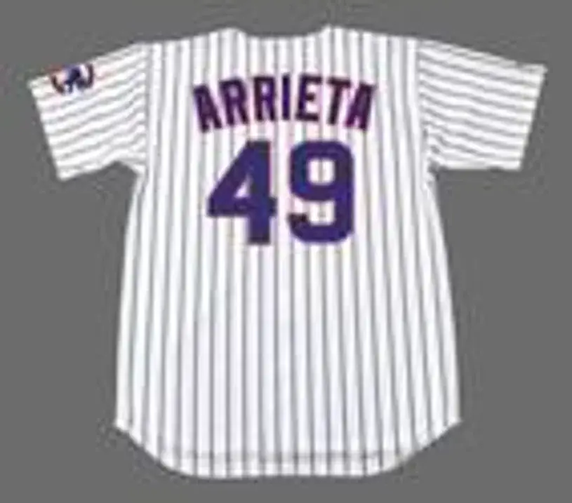JAKE ARRIETA Chicago Cubs 2016 Majestic Home Baseball Jersey 