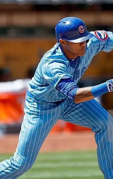 JAVIER BAEZ Chicago Cubs 1980’s Majestic Baseball Cooperstown Throwback Jersey 
