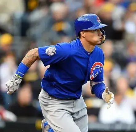 JAVIER BAEZ Chicago Cubs Majestic Alternate Baseball Jersey 