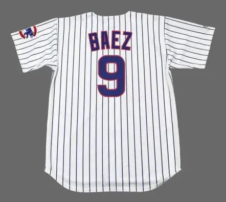 JAVIER BAEZ Chicago Cubs Majestic Home Baseball Jersey 