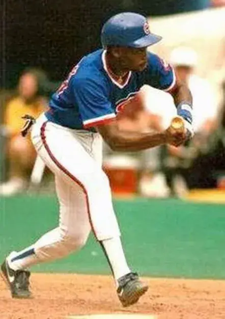 JEROME WALTON Chicago Cubs 1989 Majestic Cooperstown Throwback Baseball Jersey 