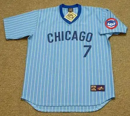 JODY DAVIS Chicago Cubs 1981 Majestic Cooperstown Away Baseball Jersey