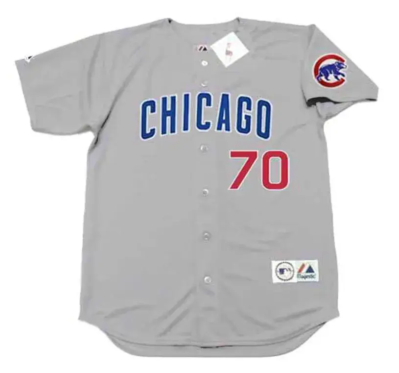 JOE MADDON Chicago Cubs 2016 Away Majestic Throwback Baseball Jersey