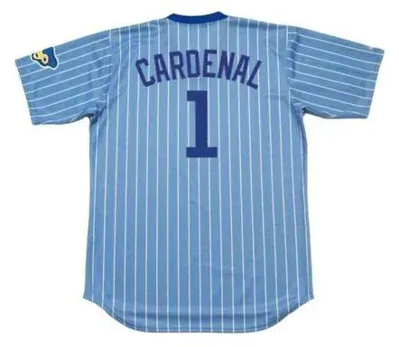 JOSE CARDENAL Chicago Cubs 1970’s Majestic Throwback Baseball Jersey 