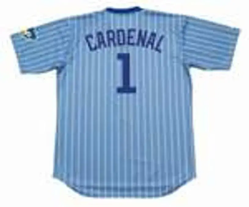 JOSE CARDENAL Chicago Cubs 1970’s Majestic Throwback Baseball Jersey 