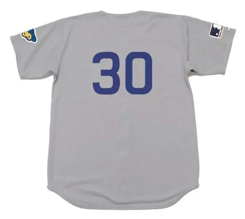 KEN HOLTZMAN Chicago Cubs 1969 Away Majestic Throwback Baseball Jersey
