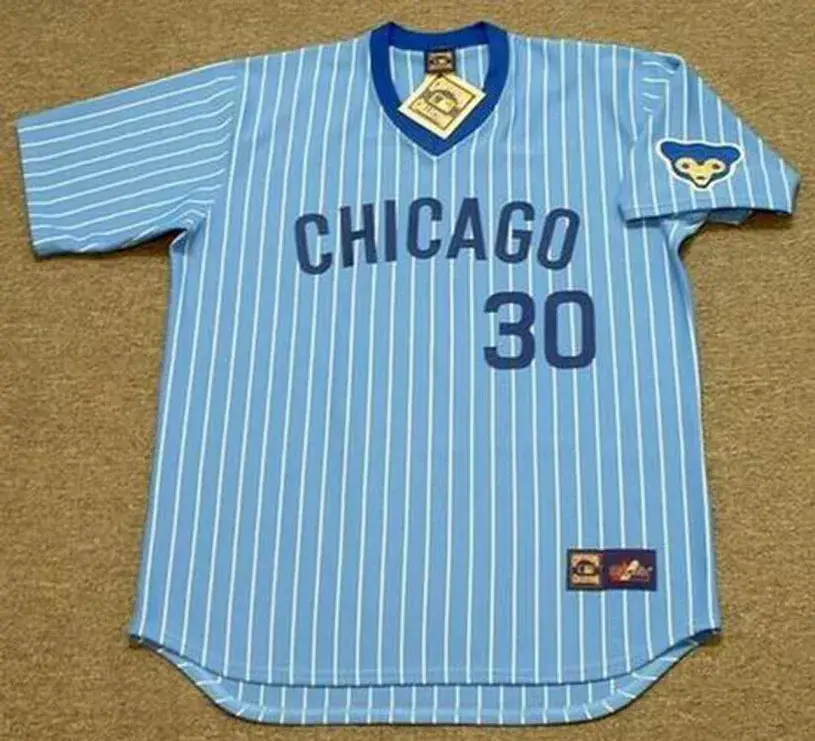 KEN HOLTZMAN Chicago Cubs 1978 Majestic Cooperstown Throwback Baseball Jersey