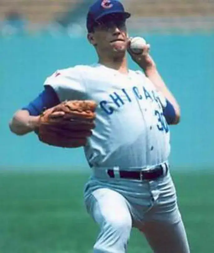KEN HOLTZMAN Chicago Cubs 1978 Majestic Cooperstown Throwback Baseball Jersey 
