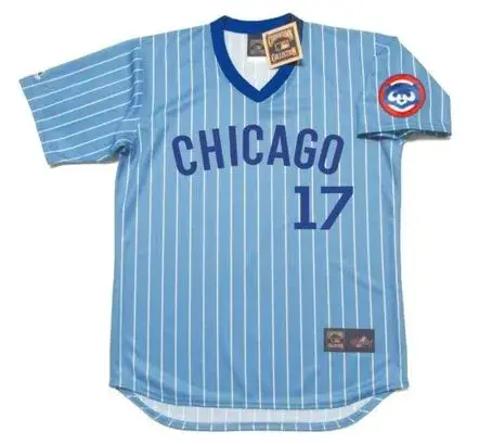 KRIS BRYANT Chicago Cubs 1980’s Majestic Cooperstown Throwback Jersey