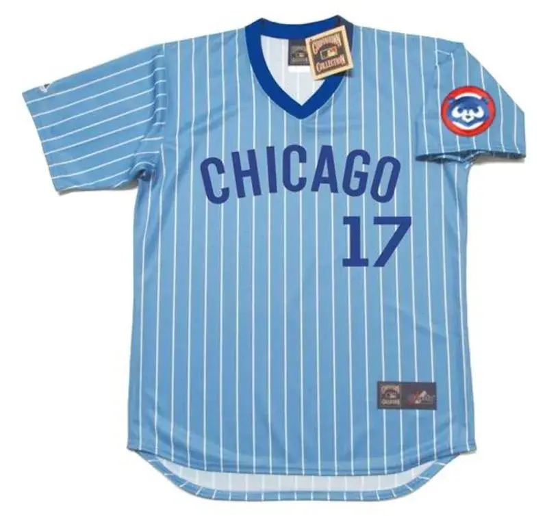 KRIS BRYANT Chicago Cubs 1980’s Majestic Cooperstown Throwback Jersey