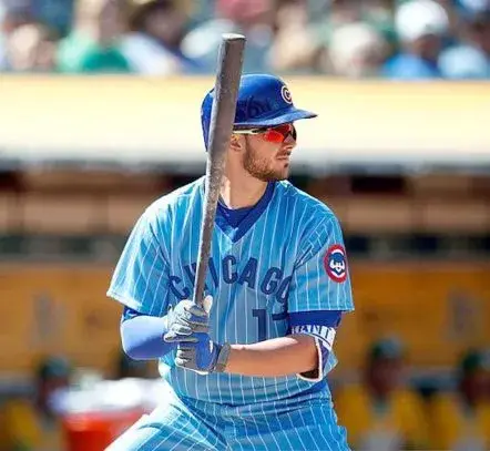 KRIS BRYANT Chicago Cubs 1980’s Majestic Cooperstown Throwback Jersey 