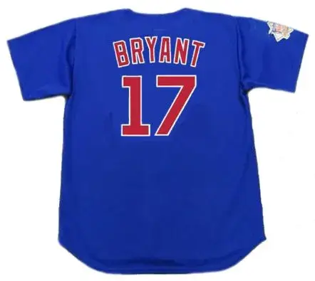 KRIS BRYANT Chicago Cubs Majestic Alternate Baseball Jersey 