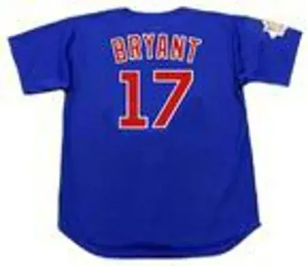 KRIS BRYANT Chicago Cubs Majestic Alternate Baseball Jersey 