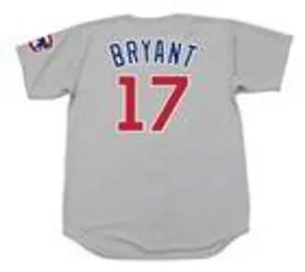 KRIS BRYANT Chicago Cubs Majestic Away Baseball Jersey 