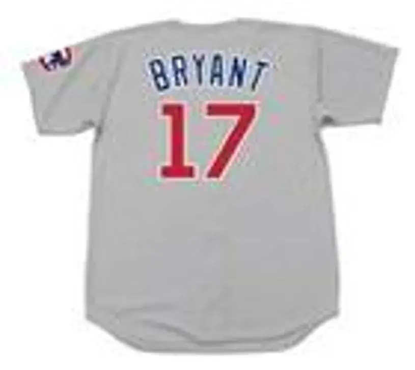 KRIS BRYANT Chicago Cubs Majestic Away Baseball Jersey 