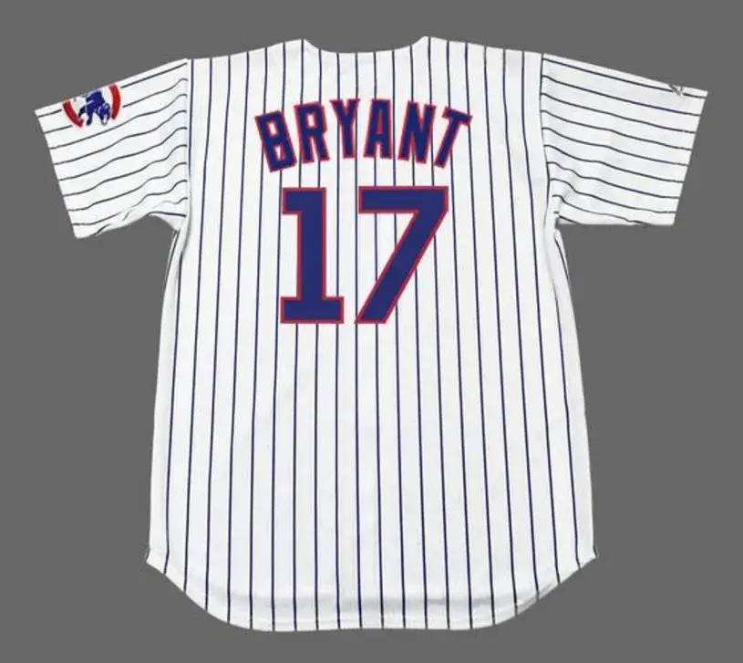 KRIS BRYANT Chicago Cubs Majestic Home Baseball Jersey 