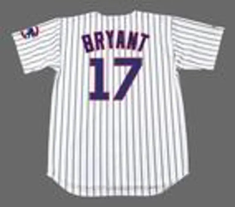 KRIS BRYANT Chicago Cubs Majestic Home Baseball Jersey 