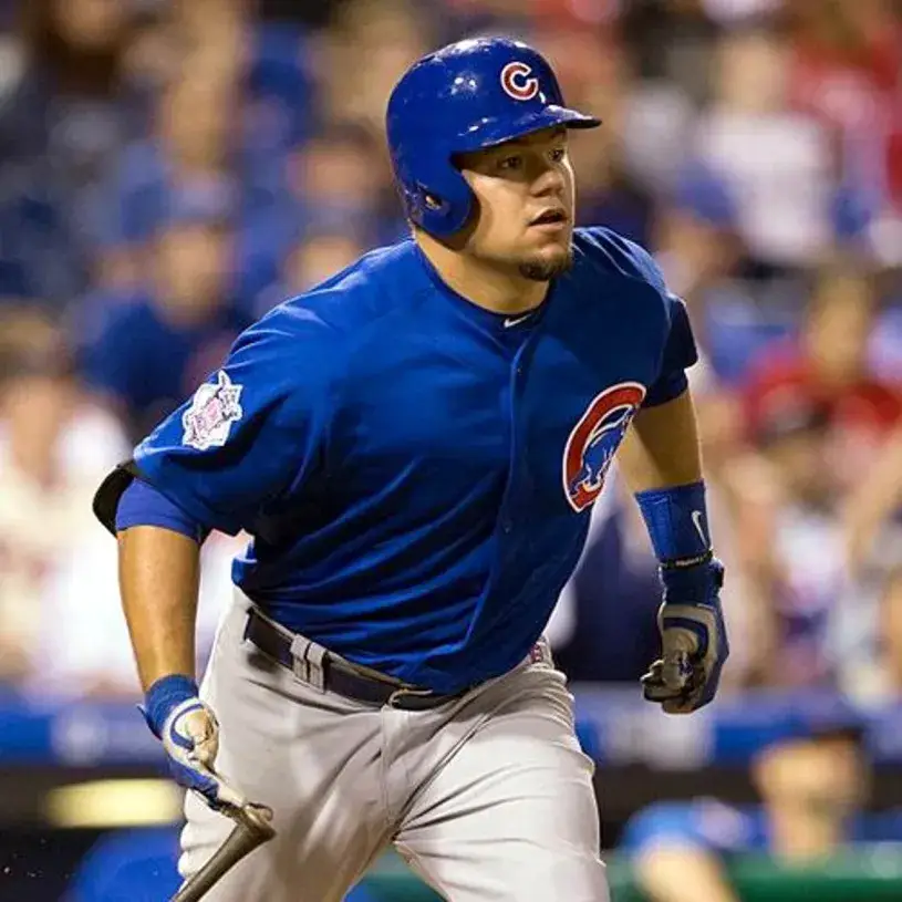 KYLE SCHWARBER Chicago Cubs Majestic Alternate Baseball Jersey 