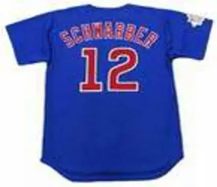 KYLE SCHWARBER Chicago Cubs Majestic Alternate Baseball Jersey 