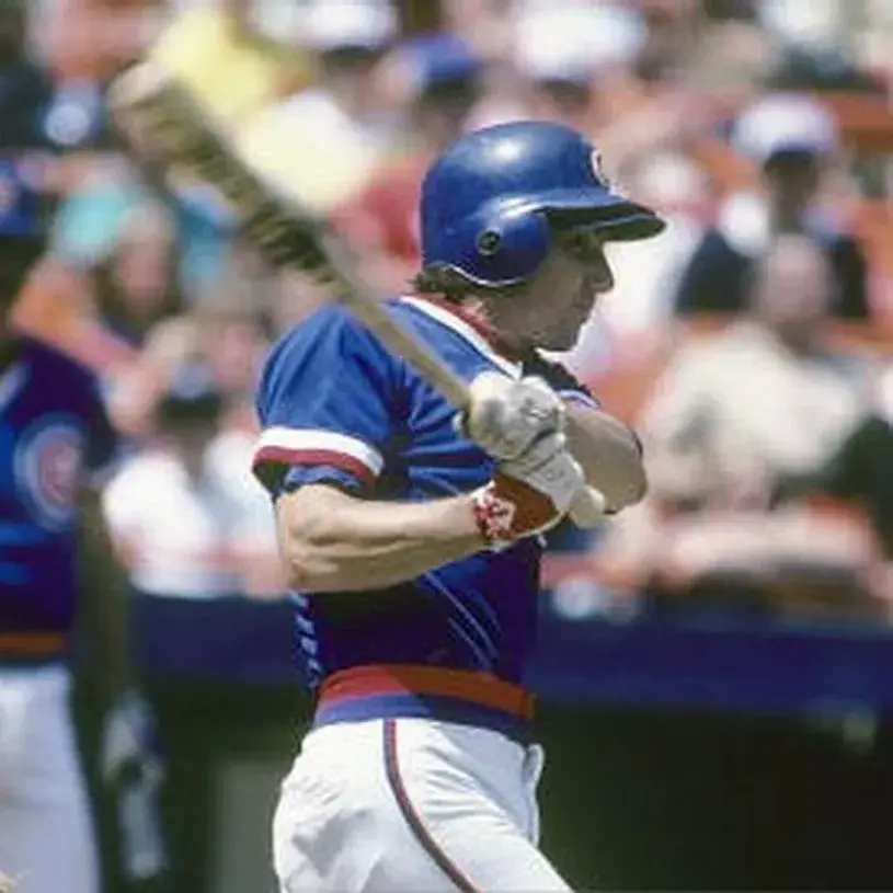 LARRY BOWA Chicago Cubs 1984 Majestic Cooperstown Throwback Baseball Jersey 