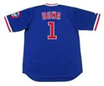 LARRY BOWA Chicago Cubs 1984 Majestic Cooperstown Throwback Baseball Jersey 