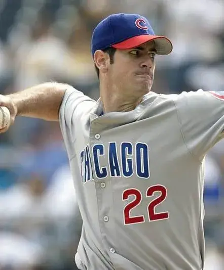 MARK PRIOR Chicago Cubs 2003 Majestic Throwback Away Baseball Jersey 
