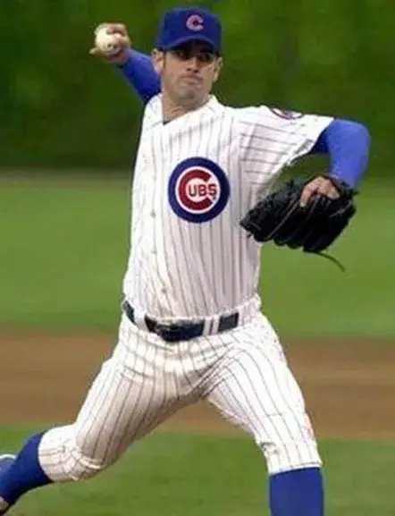 MARK PRIOR Chicago Cubs 2003 Majestic Throwback Home Baseball Jersey 
