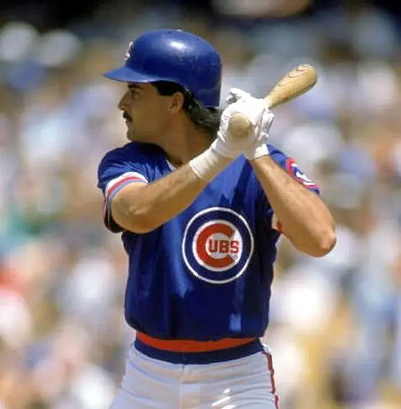 RAFAEL PALMEIRO Chicago Cubs 1988 Majestic Cooperstown Throwback Baseball Jersey 
